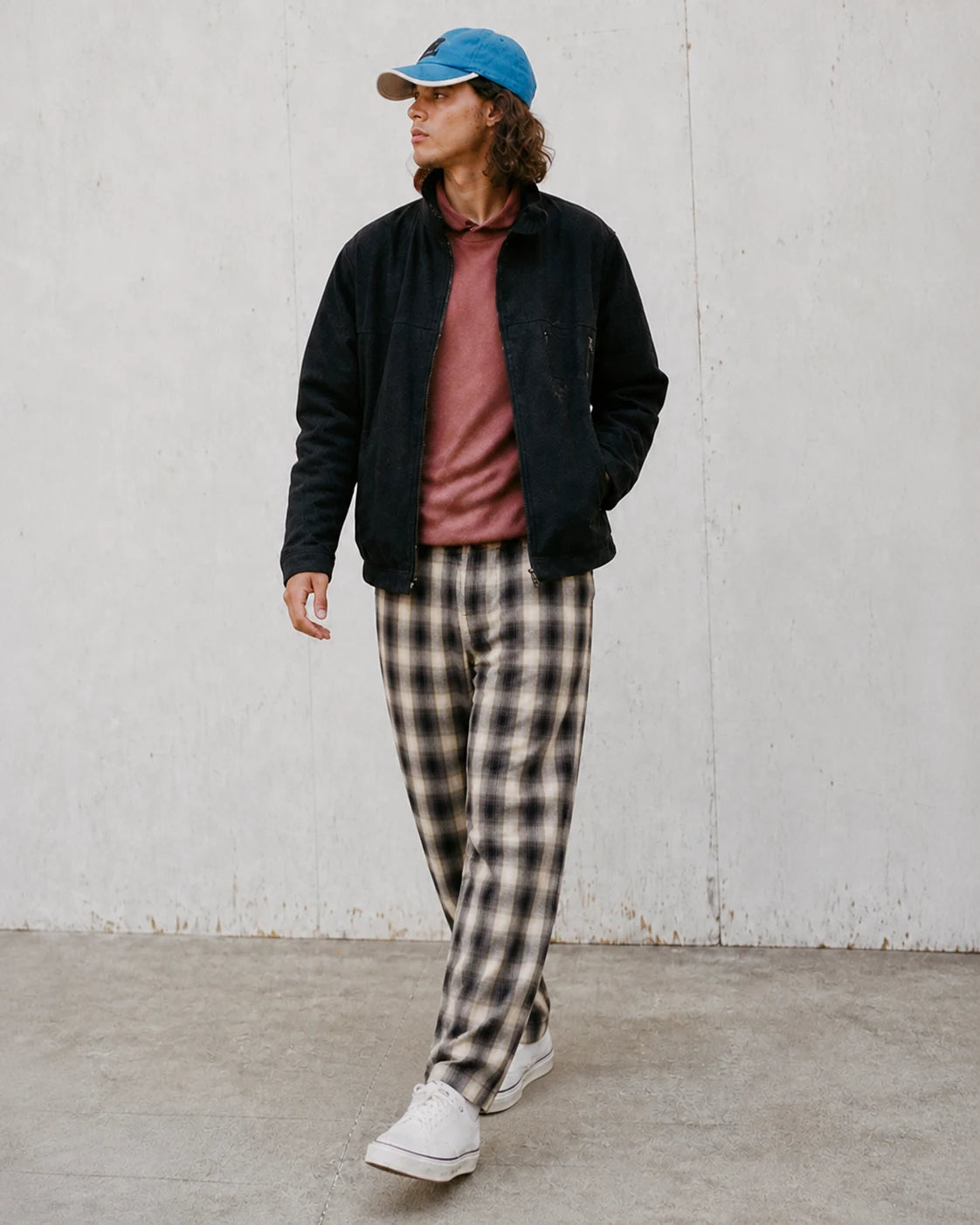 Unbranded editorial fashion portrait one