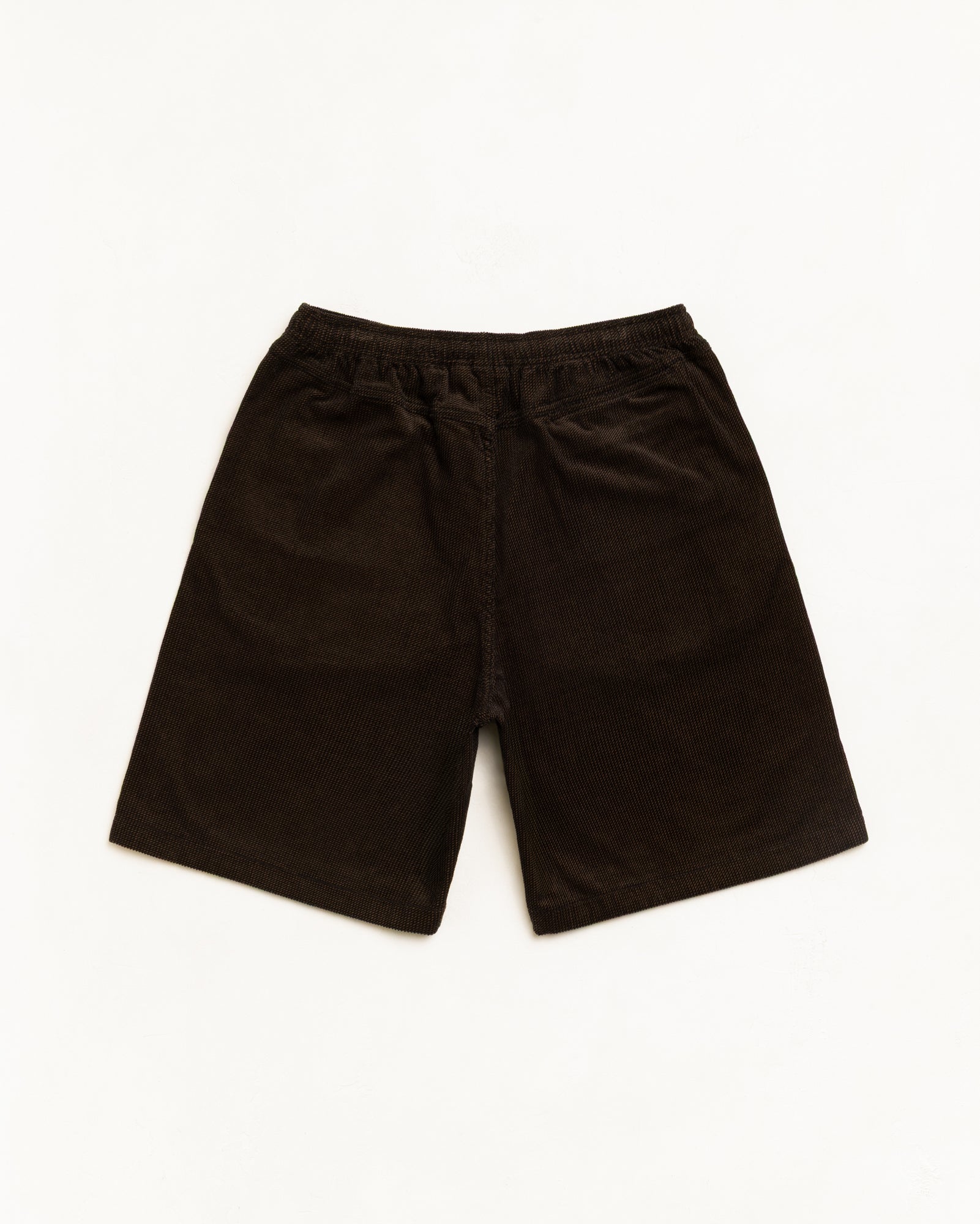 BAGGY TWILL CORD BEACH SHORT