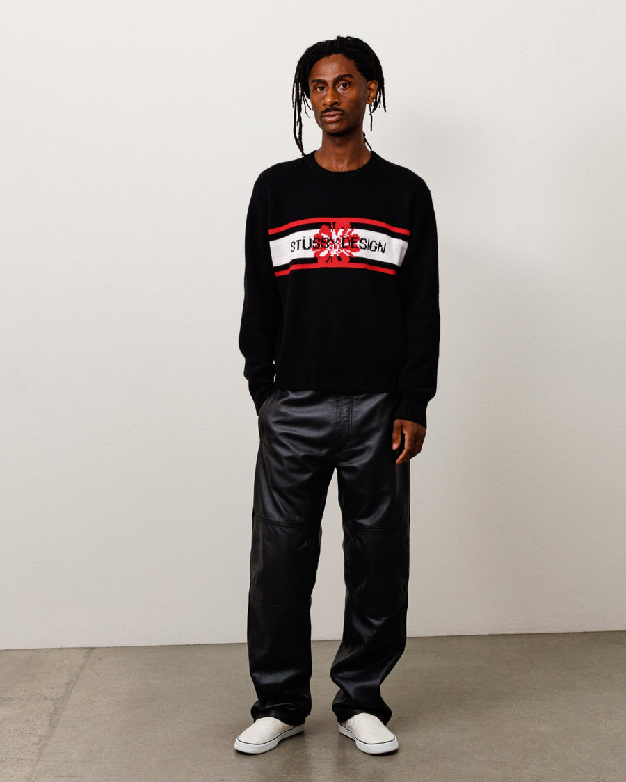 LEATHER MOTO PANT