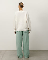 WAFFLE CASHMERE SWEATER