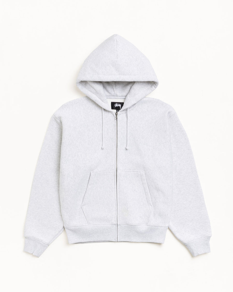 BASIC DIAMOND ZIP HOODIE