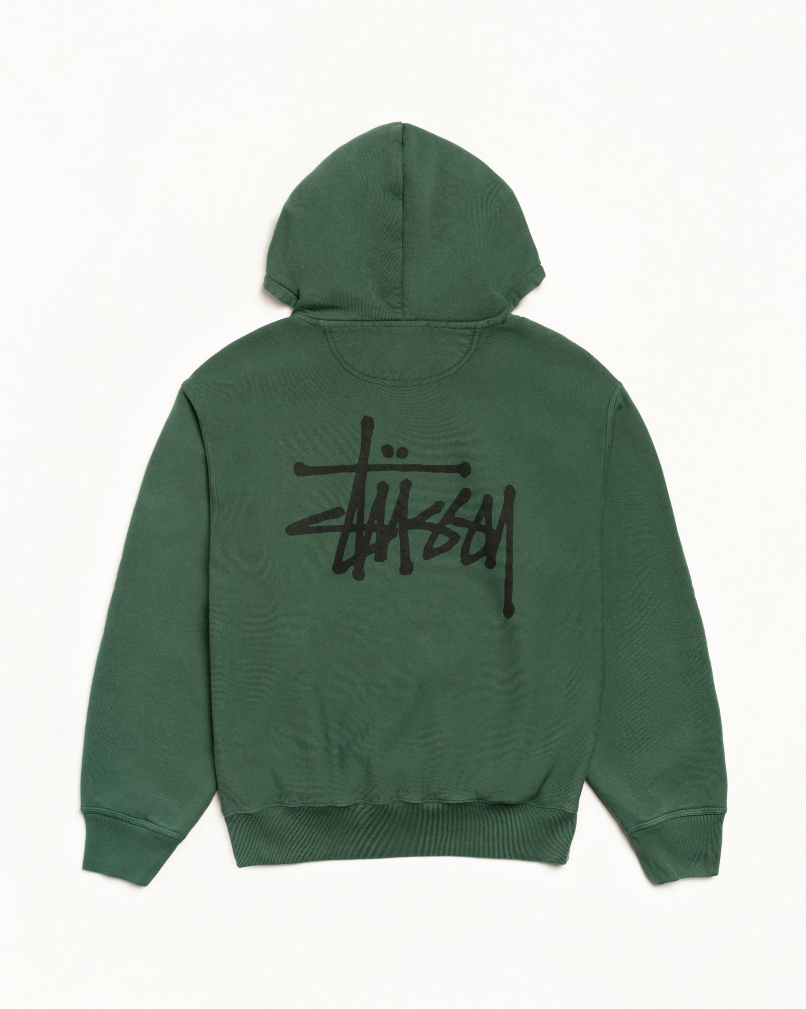 BASIC STÜSSY ZIP HOODIE