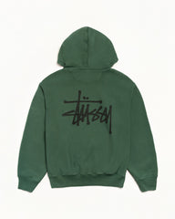 BASIC STÜSSY ZIP HOODIE
