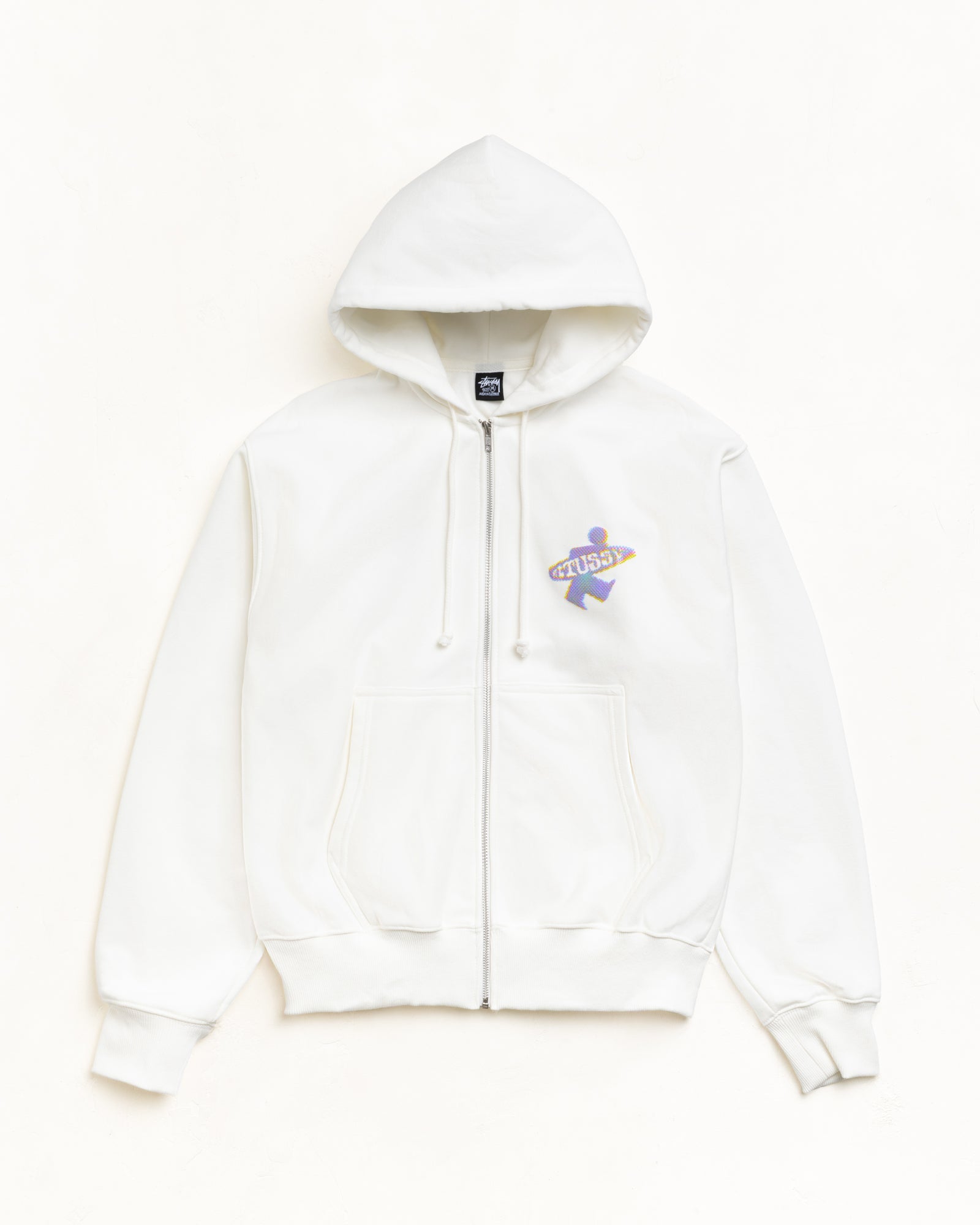 DOT SURF PUFF PRINT ZIP HOODIE
