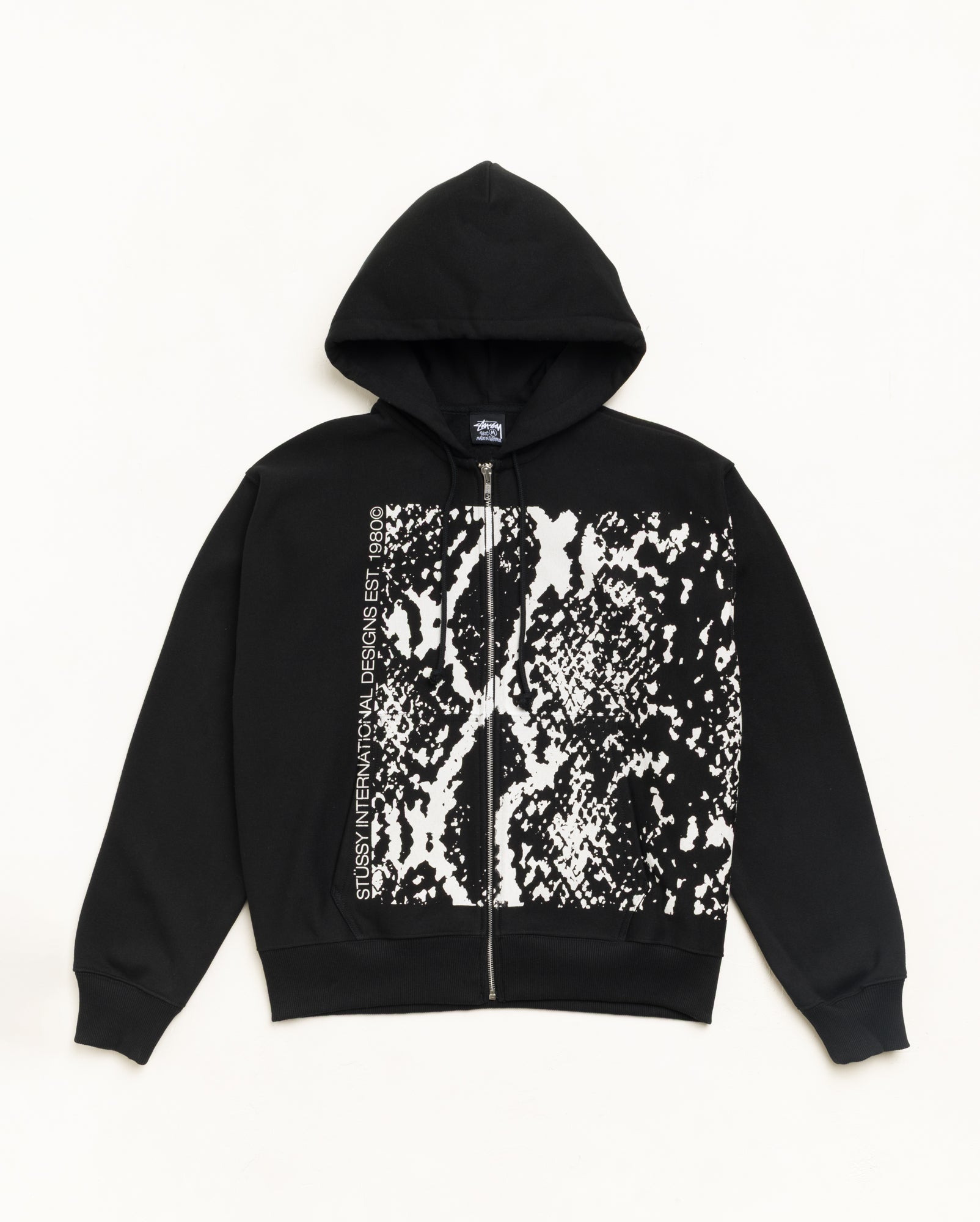 SNAKESKIN ZIP HOODIE